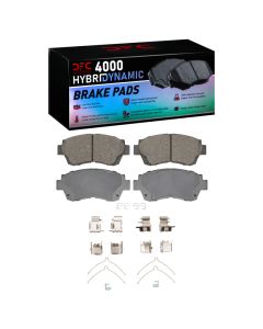 DFC 95-03 Toyota Camry Front 4000 HybriDynamic Brake Pads and Hardware Kit - 4000-0476-01
