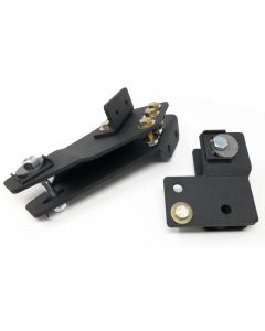 Tuff Country 80-96 Ford F-150 4wd (with 4in Front Lift Kit) Axle Pivot Drop Brackets Pair - 20844