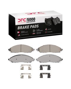 DFC 20-25 Chrysler Pacifica Front 5000 Advanced Ceramic Brake Pads and Hardware Kit - 1551-2402-01