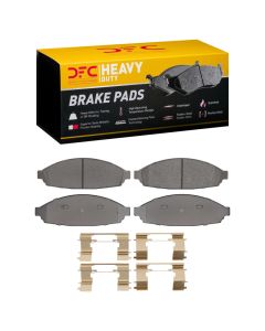 DFC 03-11 Ford Crown Victoria Front Heavy Duty Pads and Hardware Kit - 1214-0931-01