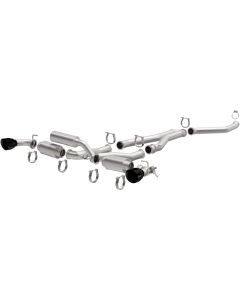 MagnaFlow 2020+ Toyota Supra SPEQ Series Cat-Back Performance Exhaust System w/ Black Chrome Tips - 19707