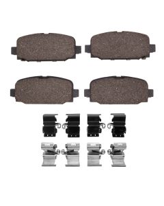DFC 17-25 Jeep Compass Rear 4000 HybriDynamic Brake Pads and Hardware Kit - 4000-2081-01