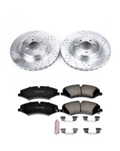 Power Stop 2017 Land Rover Discovery Front Z23 Evolution Sport Brake Kit - K7079