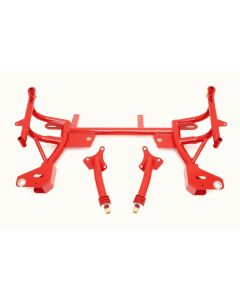 BMR 93-02 F-Body K-Member w/ Turbo SBC/BBC Motor Mounts and Pinto Mounts - Red - KM015-1R
