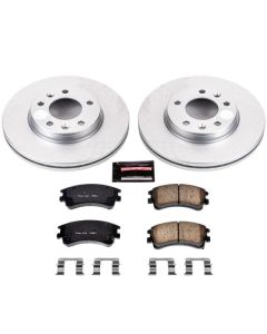 Power Stop 03-05 Mazda 6 Front Z17 Evolution Geomet Coated Brake Kit - CRK2448