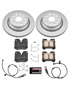 Power Stop 10-17 Lexus LS460 Rear Z17 Evolution Geomet Coated Brake Kit - CRK5840