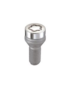 McGard Wheel Lock Bolt Set - 4pk. (Cone Seat) M14X1.5 / 17mm Hex / 31.0mm Shank Length - Chrome - 27205