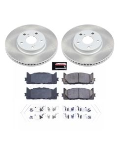 Power Stop 07-17 Toyota Camry Front Semi-Coated Rotor Kit - SC3053