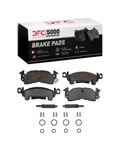 DFC 67-02 Buick Skylark Front 5000 Advanced Semi Metallic Brake Pads and Hardware Kit - 1551-0052-01