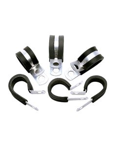 Russell Performance Cushion Clamps - Holds -12 AN Hose (6 pcs.) - 651010