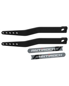 RockJock Antirock Fabricated Steel Sway Bar Arms 19.25in Long 1.7in Offset Bend 5 Holes - RJ-202009-101
