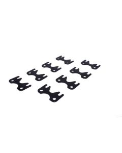 COMP Cams Guide Plates for GM LS1 3/8" Flat Valve Springs, Steel Construction, Black Finish - 4856-8