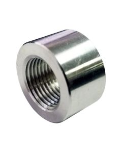 Torque Solution Weld Bung 3/8in (-18) NPT Female Aluminum - TS-UNI-415A