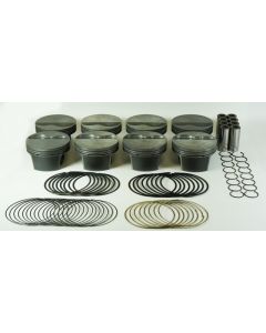 Mahle MS Piston Set GM LS 345ci 3.898in Bore 3.622in Stk 6.125in Rod .927 Pin -4cc 10.1 CR Set of 8 - 930217998