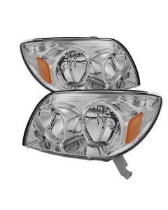 xTune Toyota 4Runner 03-05 Crystal Headlights Chrome HD-JH-T4R03-AM-C - 9023576