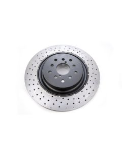 DBA 04-17 Subaru WRX STi Front Crossdrilled/Dimpled 4000 XD Series Rotor - DBA43050XD-10