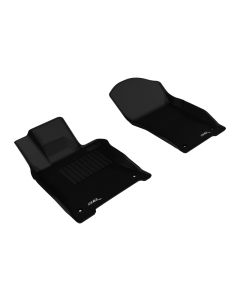 3D MAXpider 2014-2017 Infiniti Q50 Kagu 1st Row Floormat - Black - L1IN01711509