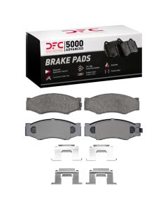 DFC 87-88 Nissan 200SX Front 5000 Advanced Ceramic Brake Pads and Hardware Kit - 1551-0266-01