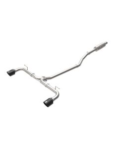 aFe Takeda 2-1/2in 304 SS Cat-Back Exhaust w/ Black Tips 14-18 Mazda 3 L4 2.0L/2.5L - 49-37015-B