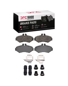 DFC 02-18 Dodge Sprinter 3500 Rear 5000 Advanced Semi Metallic Brake Pads and Hardware Kit - 1551-0928-01