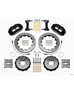 Wilwood Narrow Superlite 6R Front Hat Kit 12.88in Drilled 2012-Up Toyota / Scion FRS w/ Lines - 140-12870-D