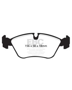 EBC 93-97 Volvo 850 2.3 Turbo Redstuff Front Brake Pads - DP3880C