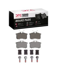 DFC 86-19 Audi A3 Rear 5000 Advanced Ceramic Brake Pads and Hardware Kit - 1551-0340-05