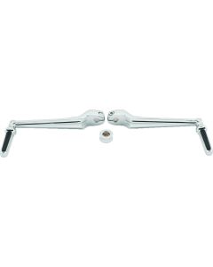 Performance Machine Shift Lever Asy Floorboard - Chrome - 0034-1081-CH