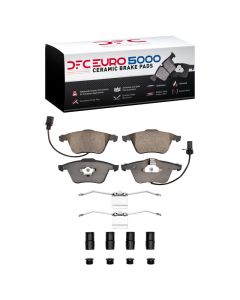 DFC 00-11 Audi A6 Quattro Front Euro 5000 Ceramic Brake Pads and Hardware Kit - 1600-0915-12