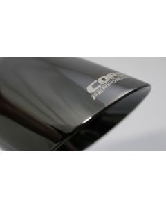 Corsa Single Universal 2.5in Inlet / 3.5in Outlet Black PVD Pro-Series Tip Kit - TK002BLK