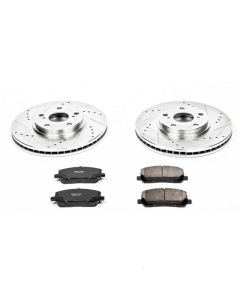 Power Stop 01-07 Toyota Highlander Front Z23 Evolution Sport Brake Kit - K1137