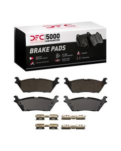 DFC 15-21 Ford F-150 RWD Rear 5000 Advanced Ceramic Brake Pads and Hardware Kit - 1551-1790-01