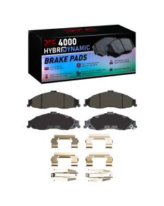 DFC 98-02 Chevrolet Camaro Front 4000 HybriDynamic Brake Pads and Hardware Kit - 4000-0749-01