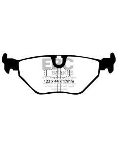 EBC 98-02 BMW Z3 3.2 (M-Coupe) Greenstuff Rear Brake Pads - DP2690