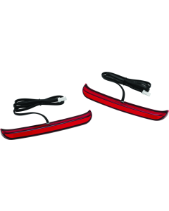 Kuryakyn Tracer Saddlebag Lights - Red Lens 2941