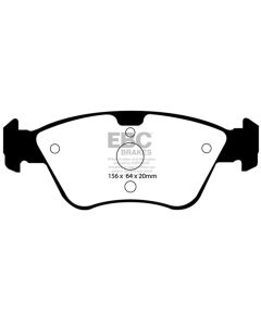 EBC 03-08 Chrysler Crossfire 3.2 Greenstuff Front Brake Pads - DP21075