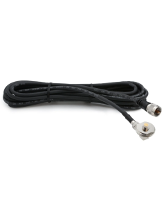 Rugged Radios 15 Ft Antenna Cable with Removable Mini 3/8 NMO Bulkhead Mount - NMO-MINI-U-15