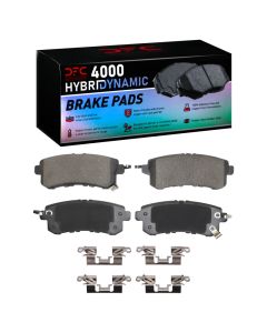 DFC 10-24 Infiniti QX80 Rear 4000 HybriDynamic Brake Pads and Hardware Kit - 4000-1510-01