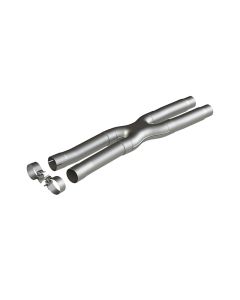 MBRP 2.5" Aluminized Steel Exhaust Resonator Bypass X-Pipe Ford Mustang GT 5.0L 2015-2022- MBRP-S721 - S7213AL