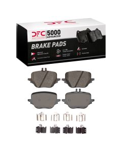 DFC 23-25 Mercedes-Benz C43 AMG Rear 5000 Advanced Low Metallic Brake Pads and Hardware Kit - 1552-2488-01