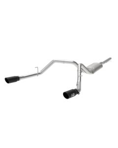 aFe Apollo GT Series 3in 409SS GM Silverado/Sierra 1500 09-19 V6-4.3/V8-4.8/5.3L - Black - 49-44112-B