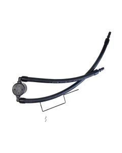 J&L 5.7L Passenger Side Oil Separator 3.0 - Black Anodized Jeep Grand Cherokee 2011-2019- J&L-3066P-B