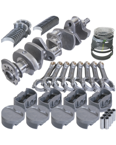 Eagle Chevy LT1350 1Pc 3.750in Crank 6.000in I-Beam Rods -5cc 4.030in Pistons Rotating Assembly - 13007L030