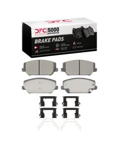 DFC 19-22 Hyundai Veloster N Front 5000 Advanced Low Metallic Brake Pads and Hardware Kit - 1551-2211-01