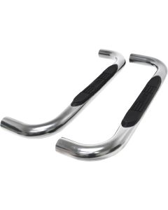 Westin 19-20 Chevy/GMC Silverado/Sierra 1500 Regular Cab E-Series 3 Nerf Step Bars - Stainless Steel - 23-4110