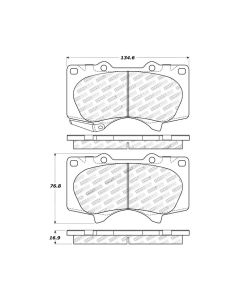 StopTech Sport Brake Pads with Shims/Hardware Front- STOP-309.09760