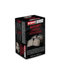 StopTech Sport Brake Pads with Shims/Hardware Front- STOP-309.16450