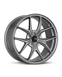 Enkei TSR-X 18x8 45mm Offset 5x114.3 BP 72.6 Hub Bore Storm Gray Wheel - 529-880-6545GR