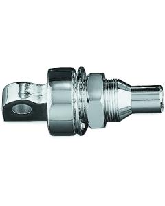 Chrome Stirrup End Mount - Kuryakyn 8079