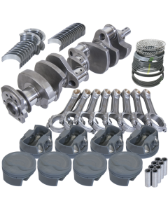 Eagle Chevy LT1350 1Pc 3.750in Crank 6.000in I-Beam Rods -16cc 4.030in Pistons Rotating Assembly - 13052L030